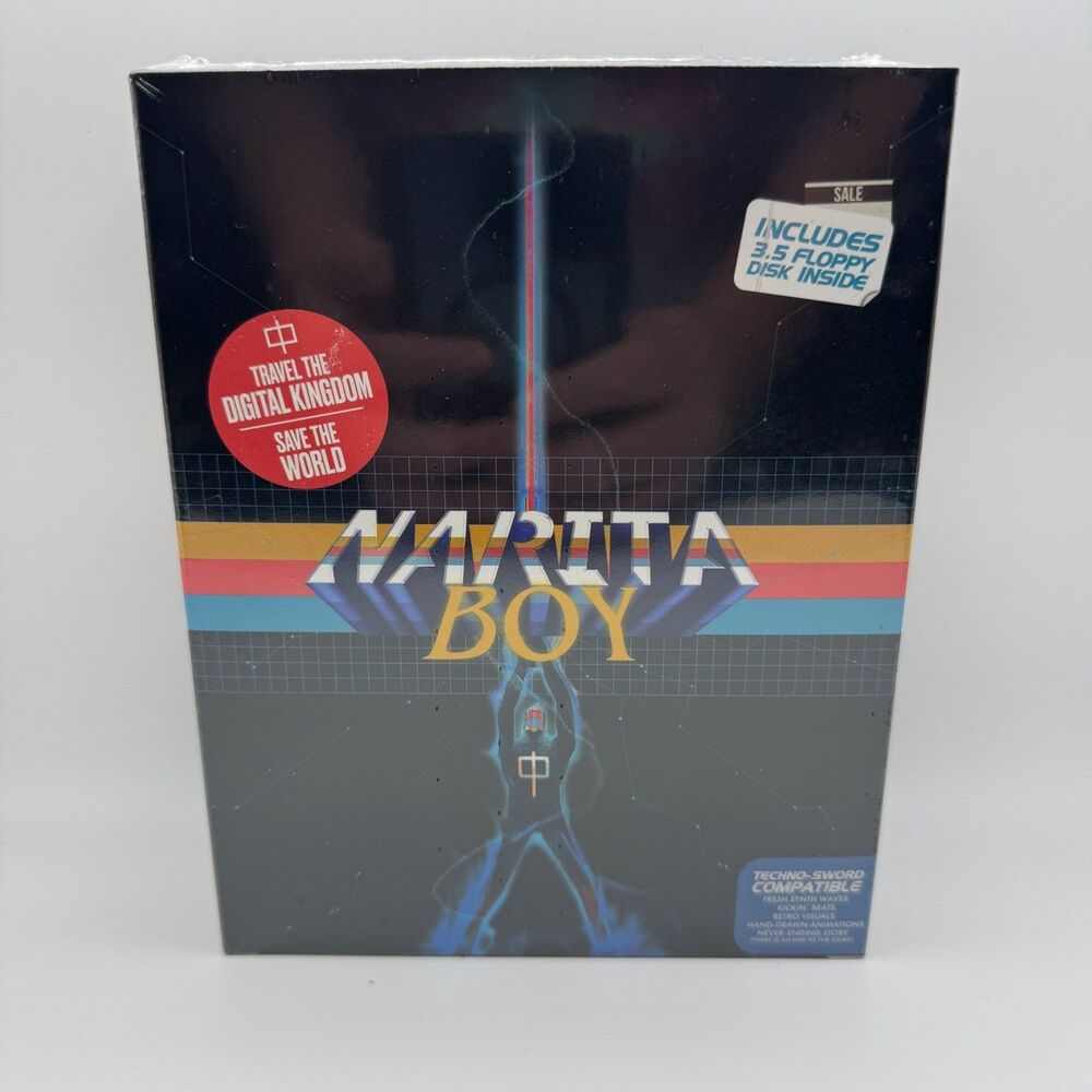 Narita Boy Collectors Edition PS4 Game Limited Run LRG #436 Brand New Sealed